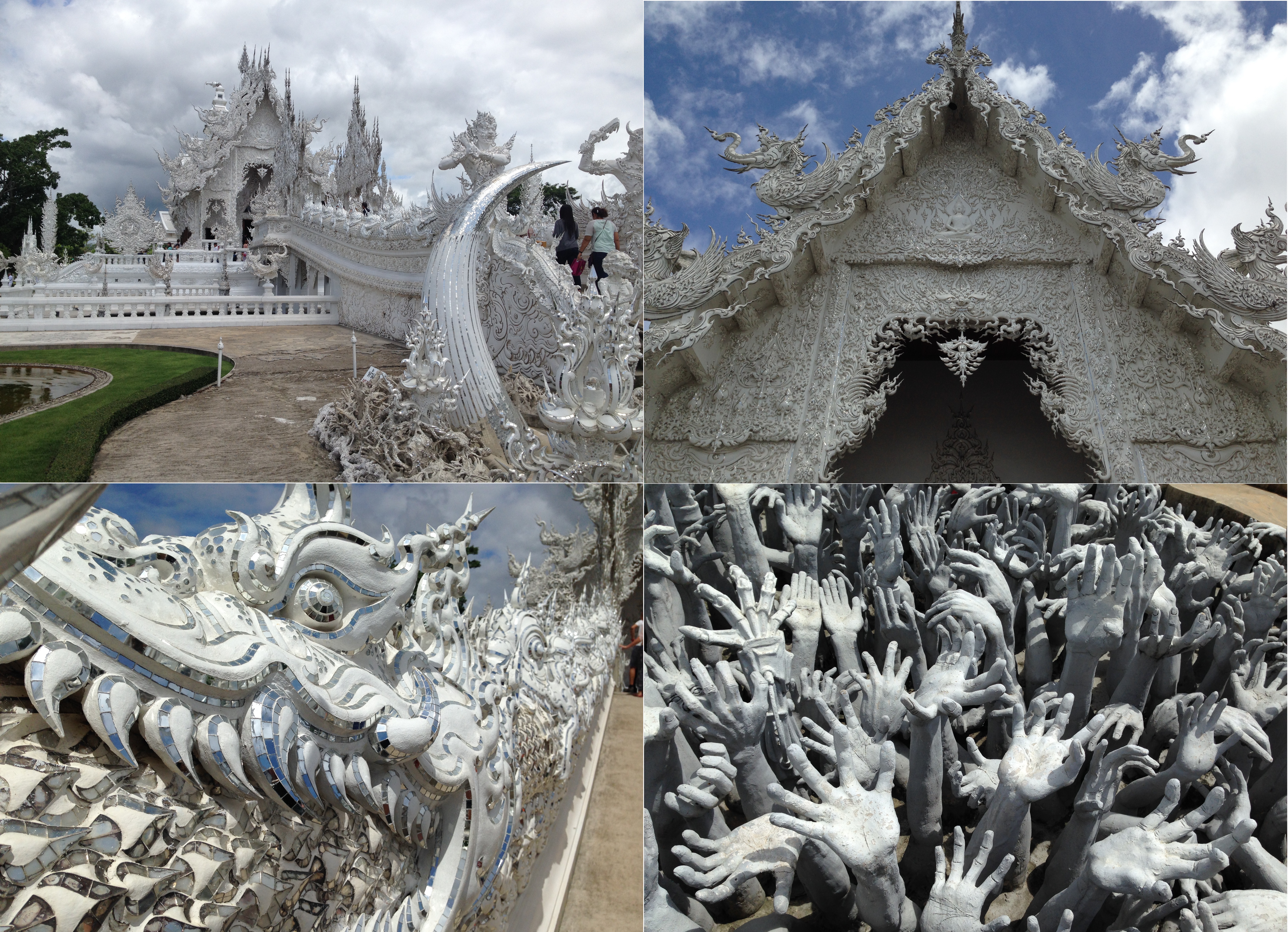 White temple Chiang Rai