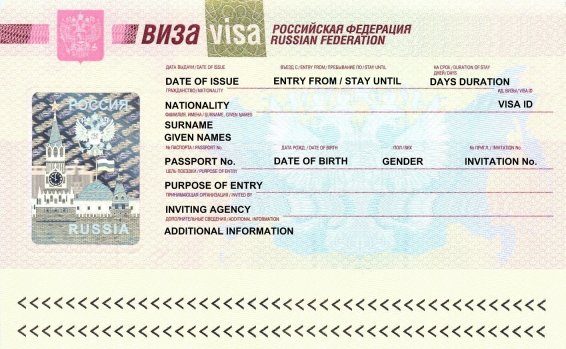 russisch visum