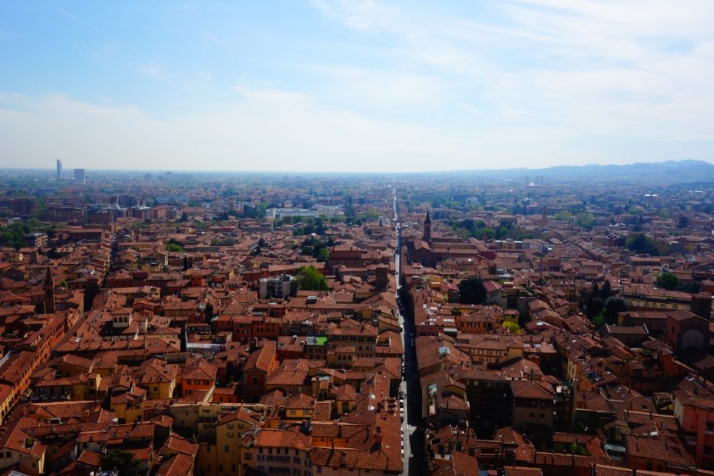 Cityguide Bologna uitzicht