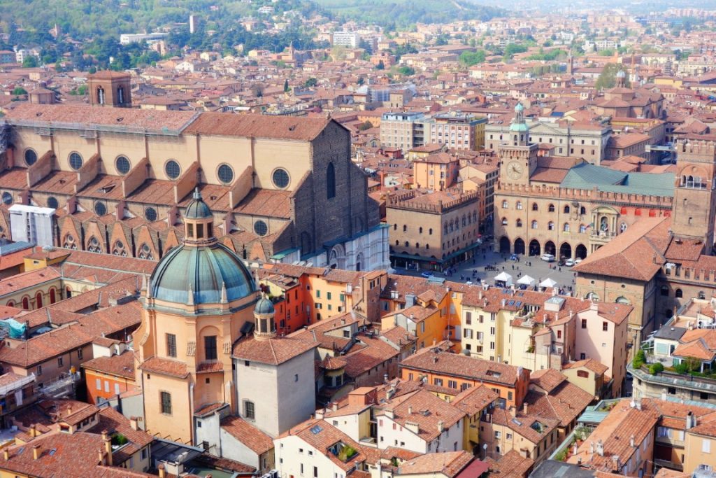 Cityguide Bologna uitzicht