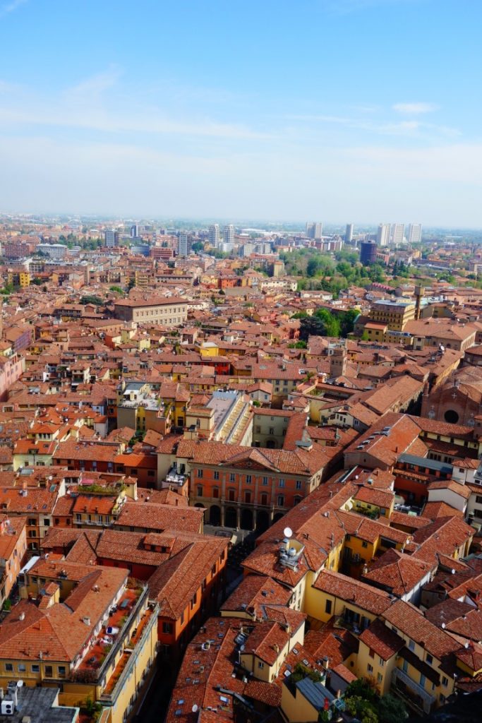 Cityguide Bologna uitzicht