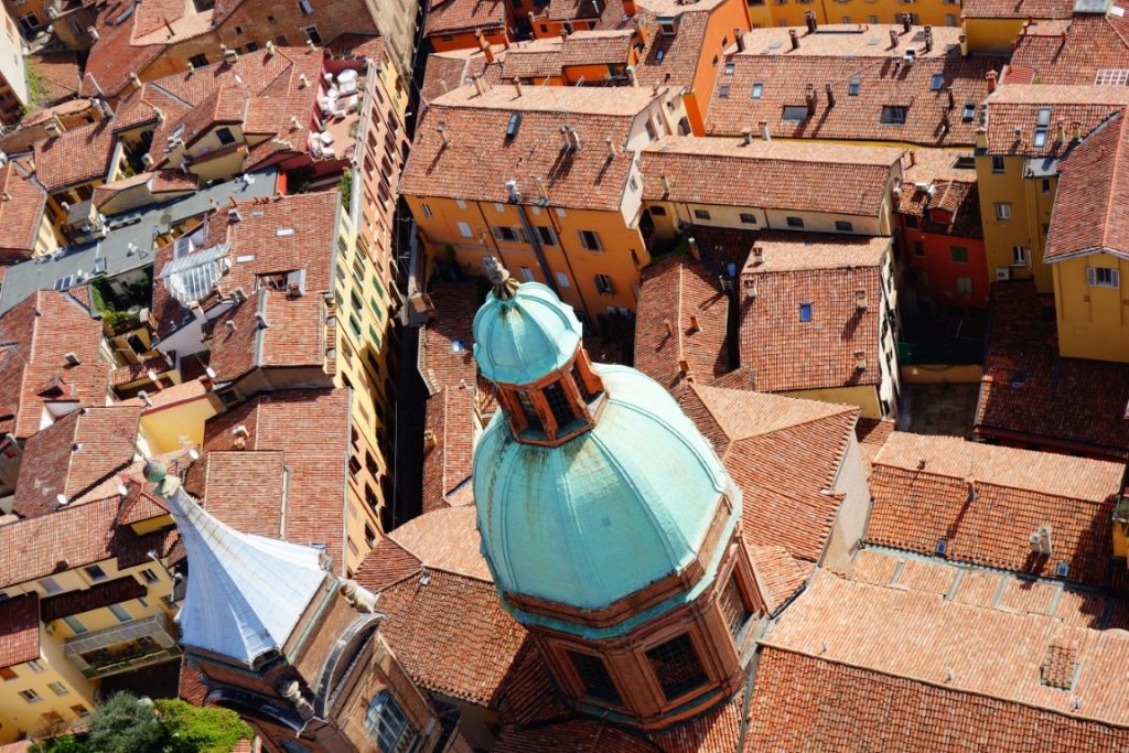 Cityguide Bologna uitzicht