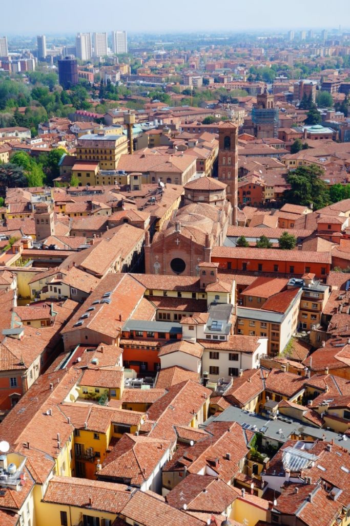 Cityguide Bologna uitzicht