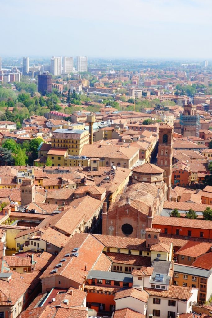 Cityguide Bologna uitzicht