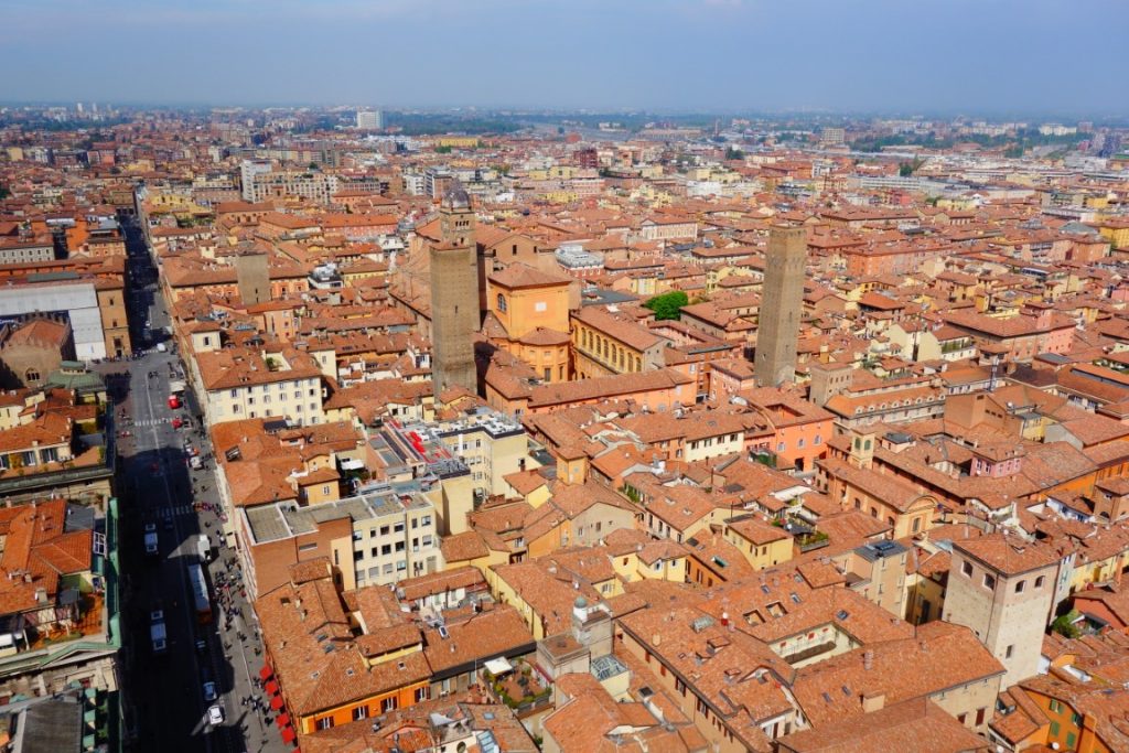 Cityguide Bologna uitzicht