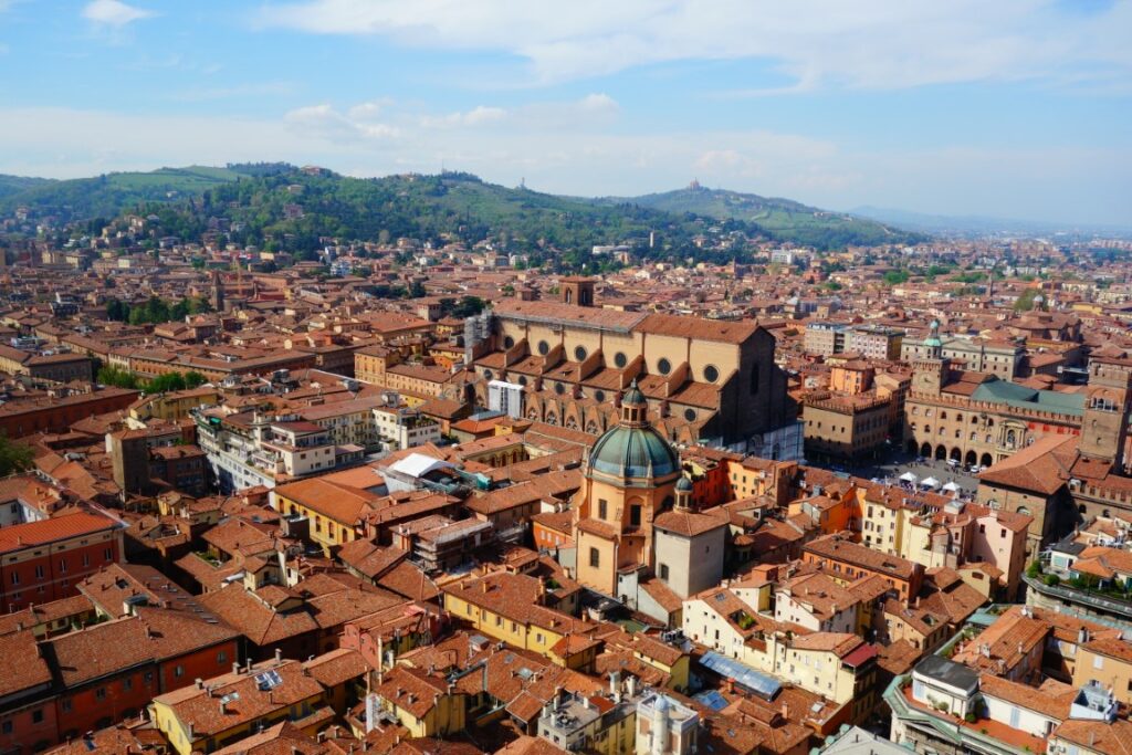 Cityguide Bologna uitzicht