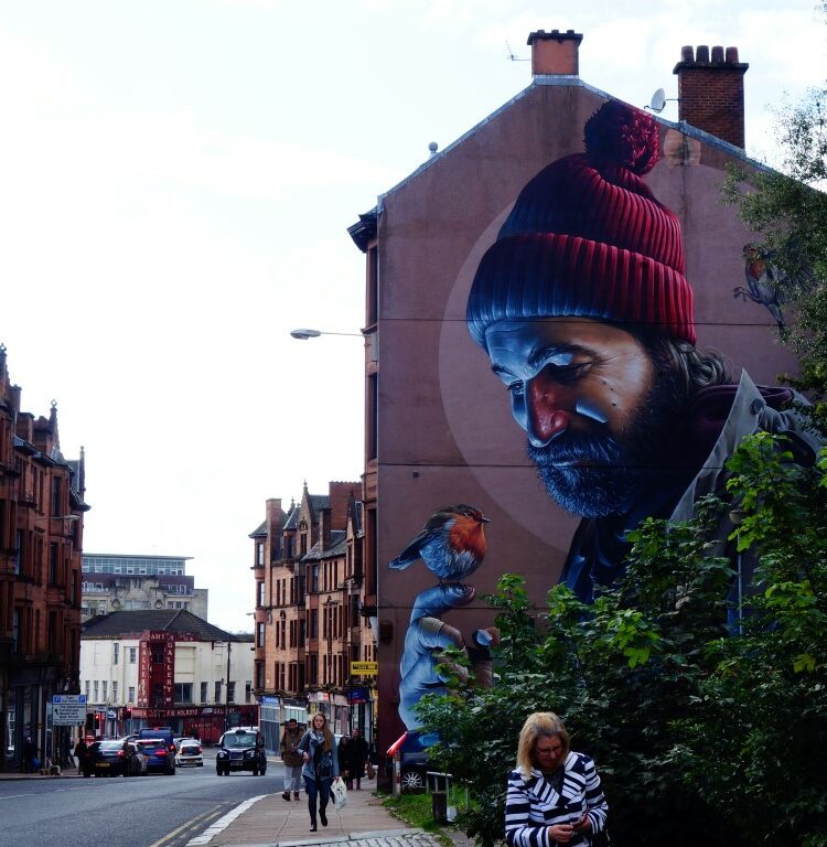 De leukste streetart in Glasgow