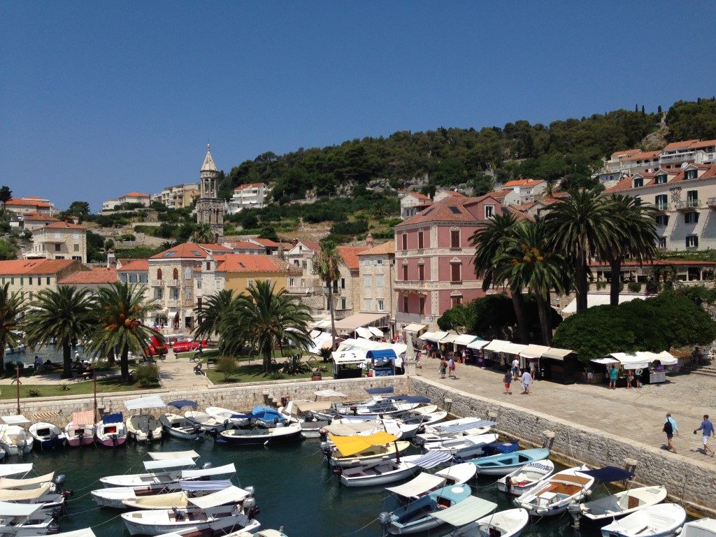 Route Kroatie hvar