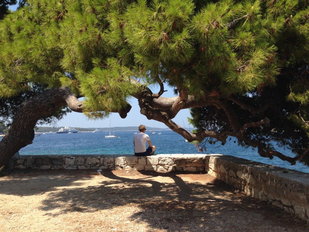 Route Kroatie hvar
