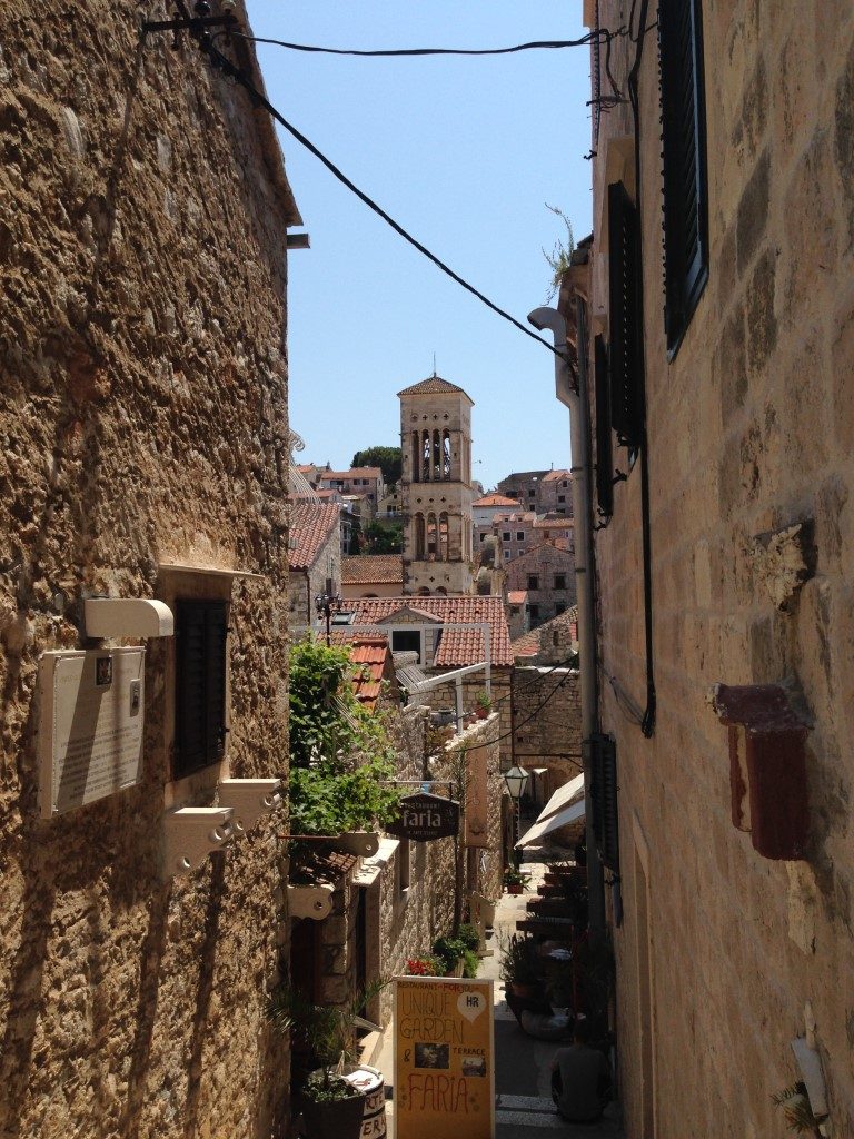 Route Kroatie hvar