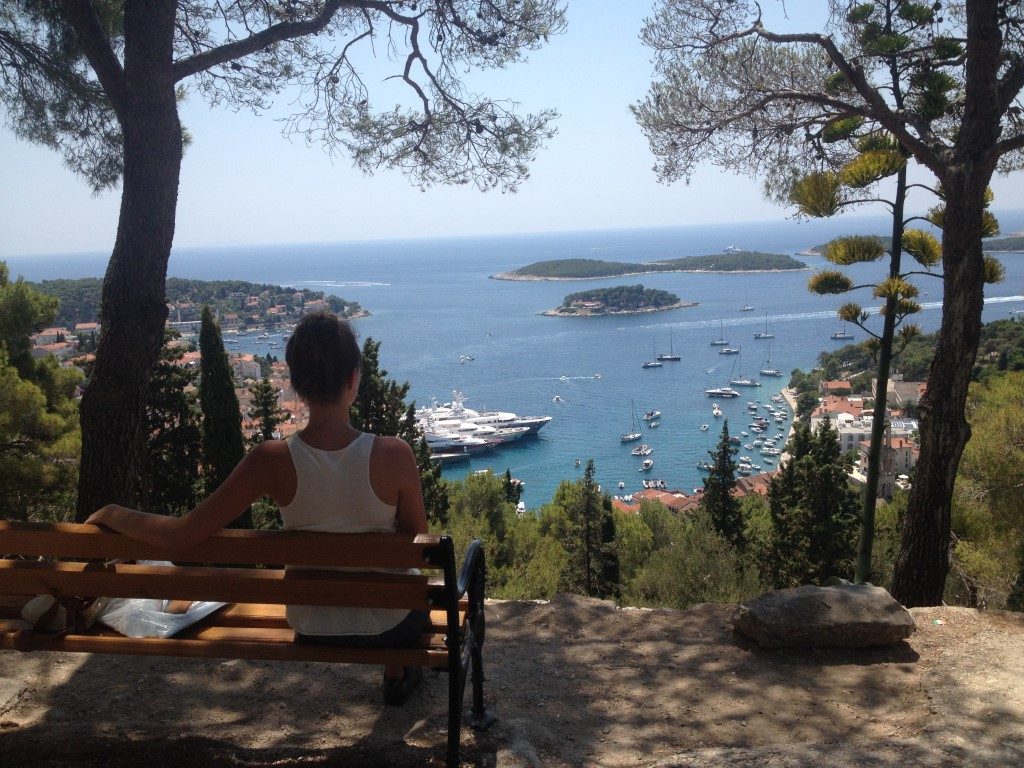 Route Kroatie hvar