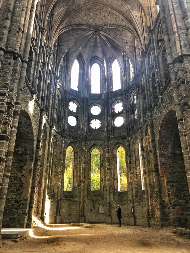 Belgie wandelen Abdij van Villers