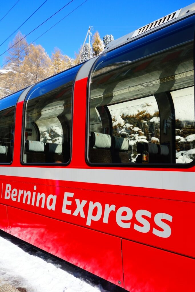 Interrail, Interrail Zwitserland, Bernina Express