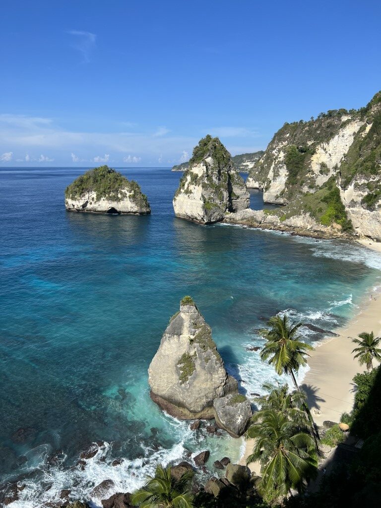 route bali, bali, nusa penida, diamond beach