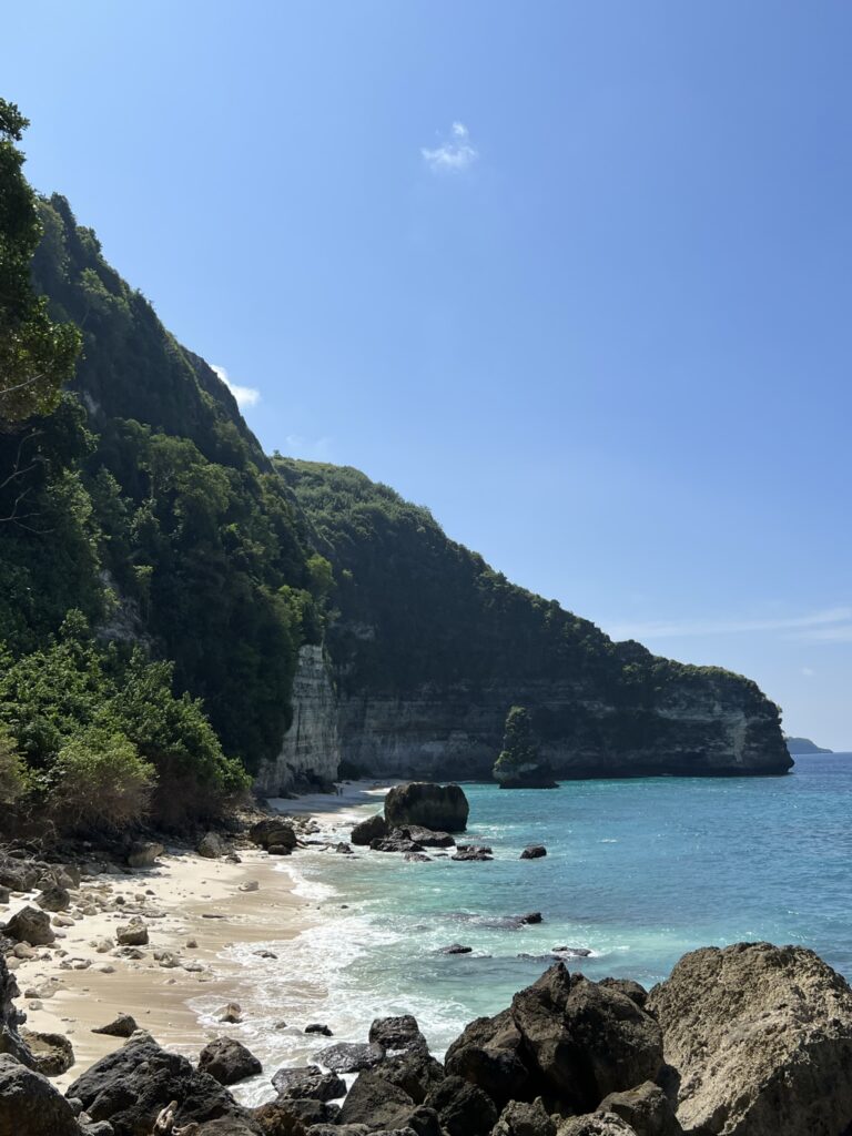 Nusa Penida, Suwehan beach, strand, viewpoint
