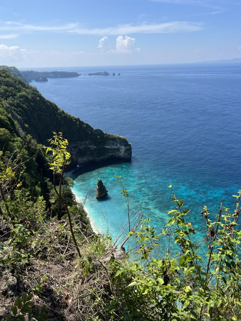 Nusa Penida, Suwehan beach, viewpoint