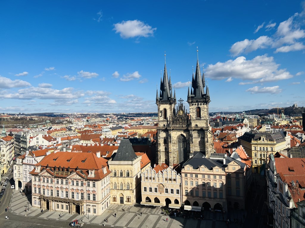 Citytrip Praag, Praag Old Town, Praag clock tower, Praag viewpoint
