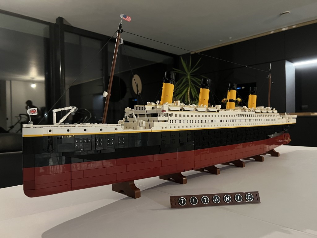 lego, lego titanic