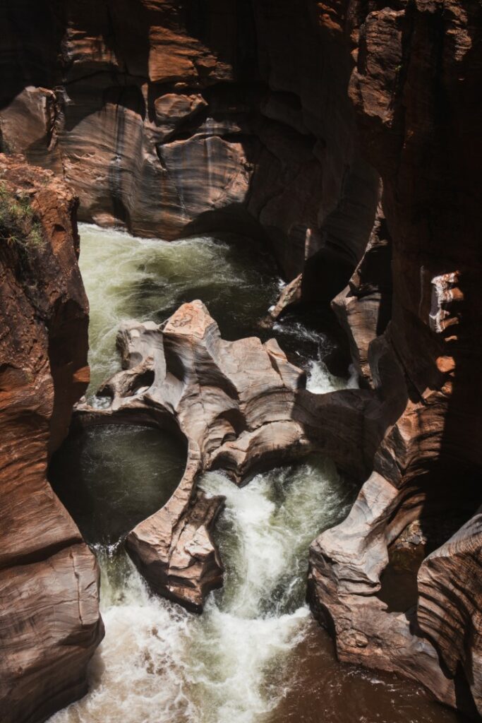 zuid-afrika panoramaroute, bourke potholes