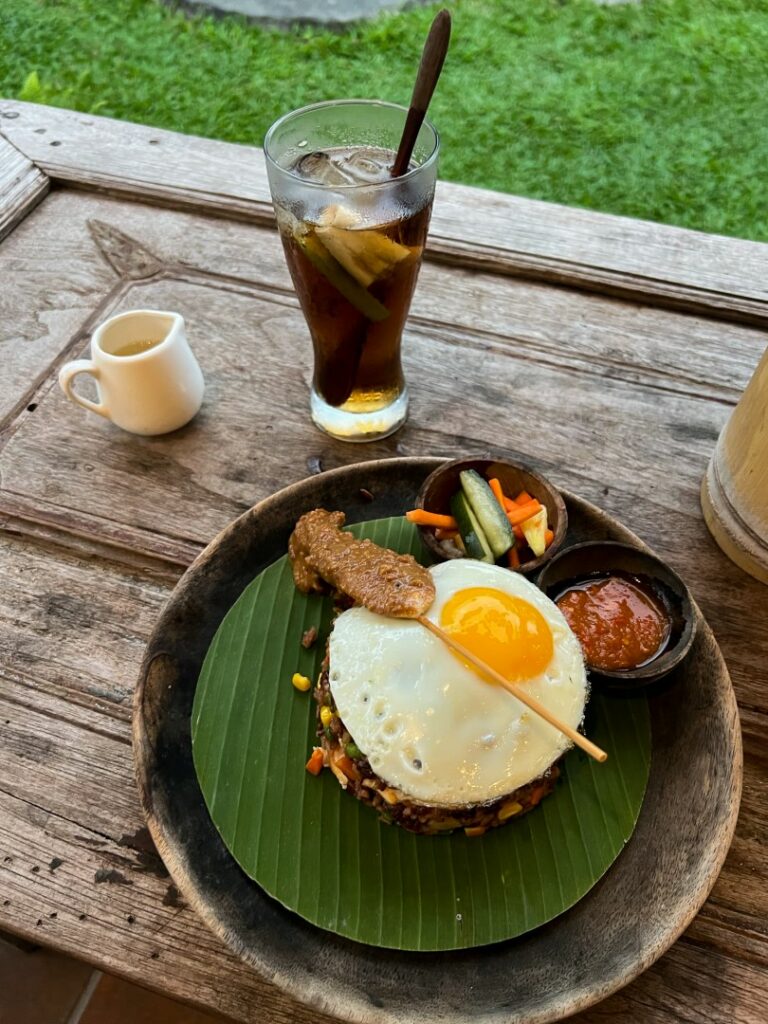 Ubud nasi goreng, Ubud restaurant, Ubud Sweet Orange